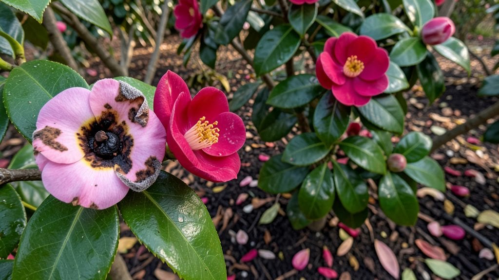 Camellia Flower Blight: Early Detection and Organic Remedies Guide