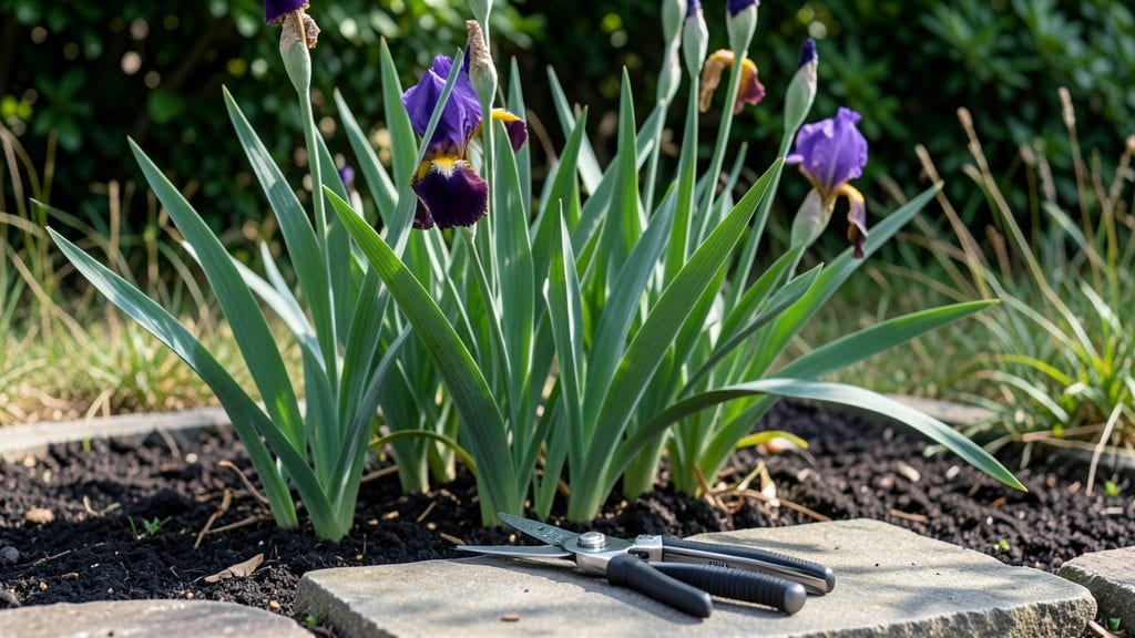 Cutting Back Iris After Flowering: Precision Trimming for Next Year’s Bold Display