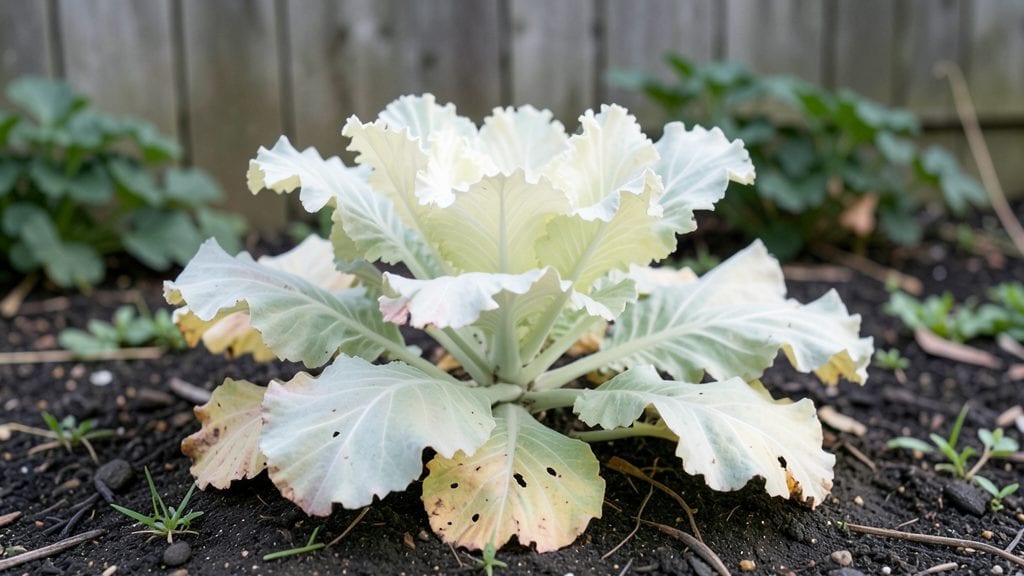Flowering Kale White: Winter Hardy Elegance for Pollinator Gardens