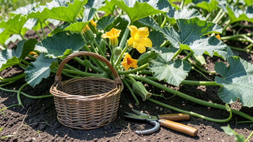 Harvesting Squash Flowers: The Perfect Timing for Edible Blooms