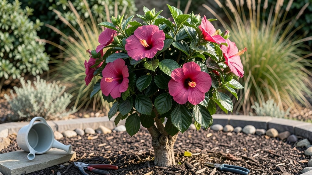 Hibiscus Flowering Tree: Pruning Blueprint for Year-Round Vibrant Blooms
