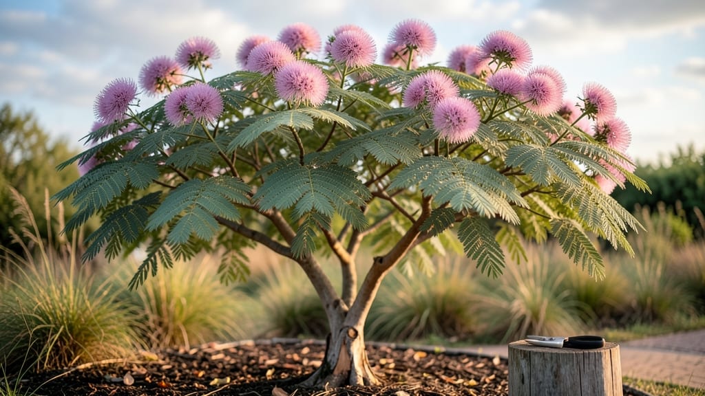 Mimosa Tree Flower Benefits: How They Boost Pollinators and Soil Health