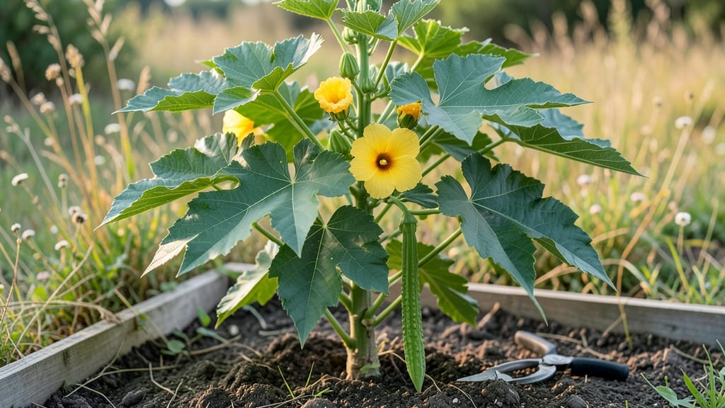 Okra Flowering Stage: Pruning Blueprint for Lush, Year-Round Blooms