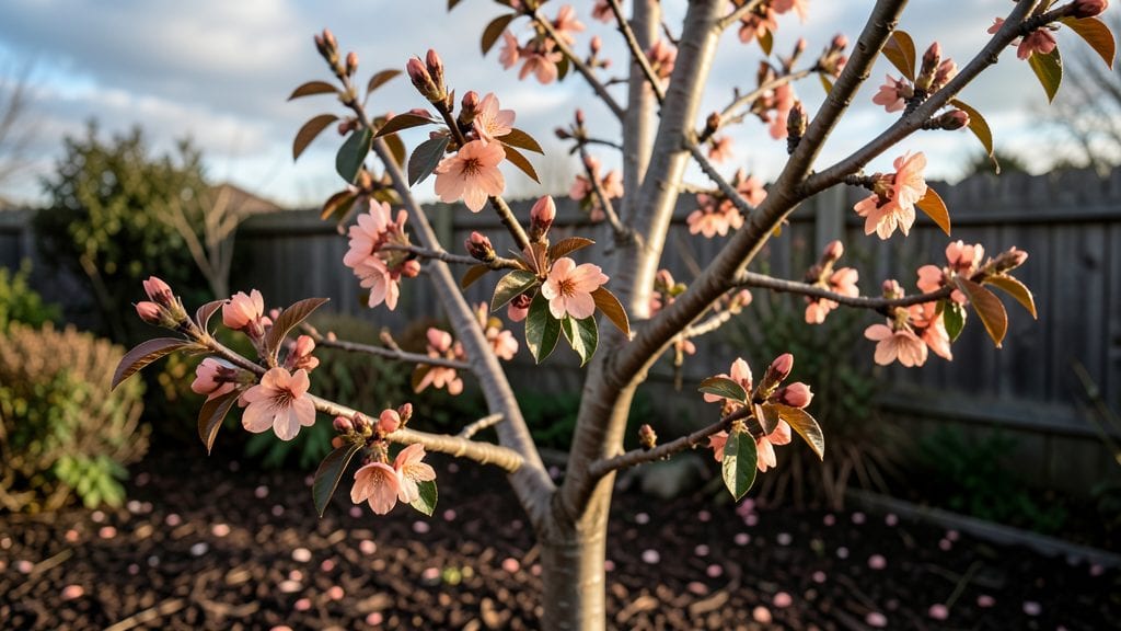 Peach-Colored Flowering Tree: Year-Round Beauty With Pruning Precision