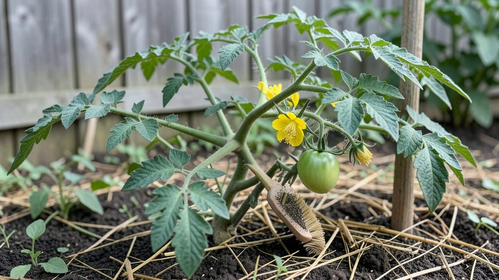 Tomato Flower Pollination: Hand-Pollination Tricks for Heavy Fruit Sets